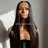 BLACK 13x6 28-Inch Lace Frontal Premium Wig - Glueless, Ready-to-Wear, Luxury Wig, Styling-Ready